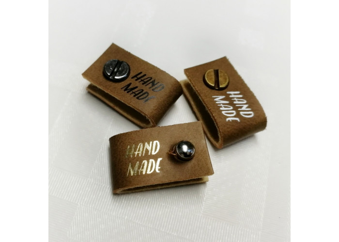 Eco-label, cross over on the screw. Width 1.5 cm, length 5-10 cm (set of 10 pcs)